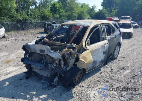 2018 Chevrolet Equinox Lt из США, поврежденный, VIN 3GNAXUEU0JL157624